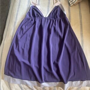 Victoria's Secret Purple and White Chemise